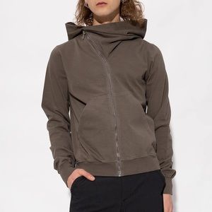 Rick Owens DRKSHDWRick Owens DRKSHDW Mountain Asymmetric ZippedHoodie